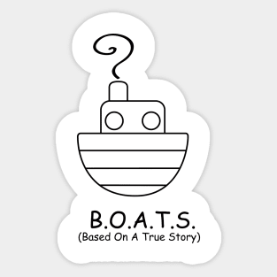 BOATS Sticker